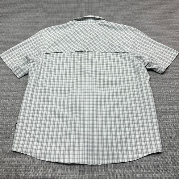 Alaskan Hardgear Shirt Mens Large Standard Fit Fishing Hiking Walking Vented - Picture 10 of 14